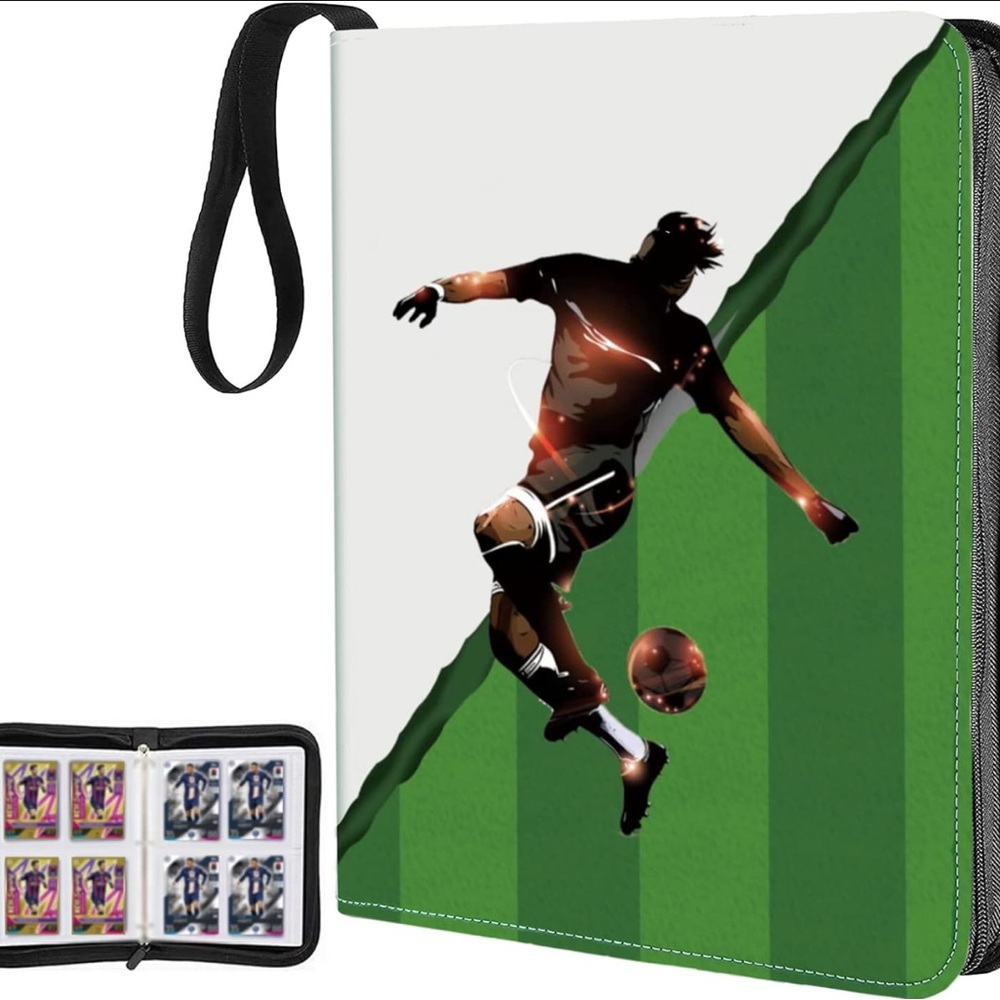 Game Card Binder Sports Card Holder Collector Fits 720 Pocket 40 Removable Pages